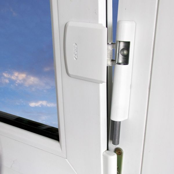 ABUS Fensterkippsicherung FKS208 - 3-Punkt Verriegelung Für Gekippte Fenster
