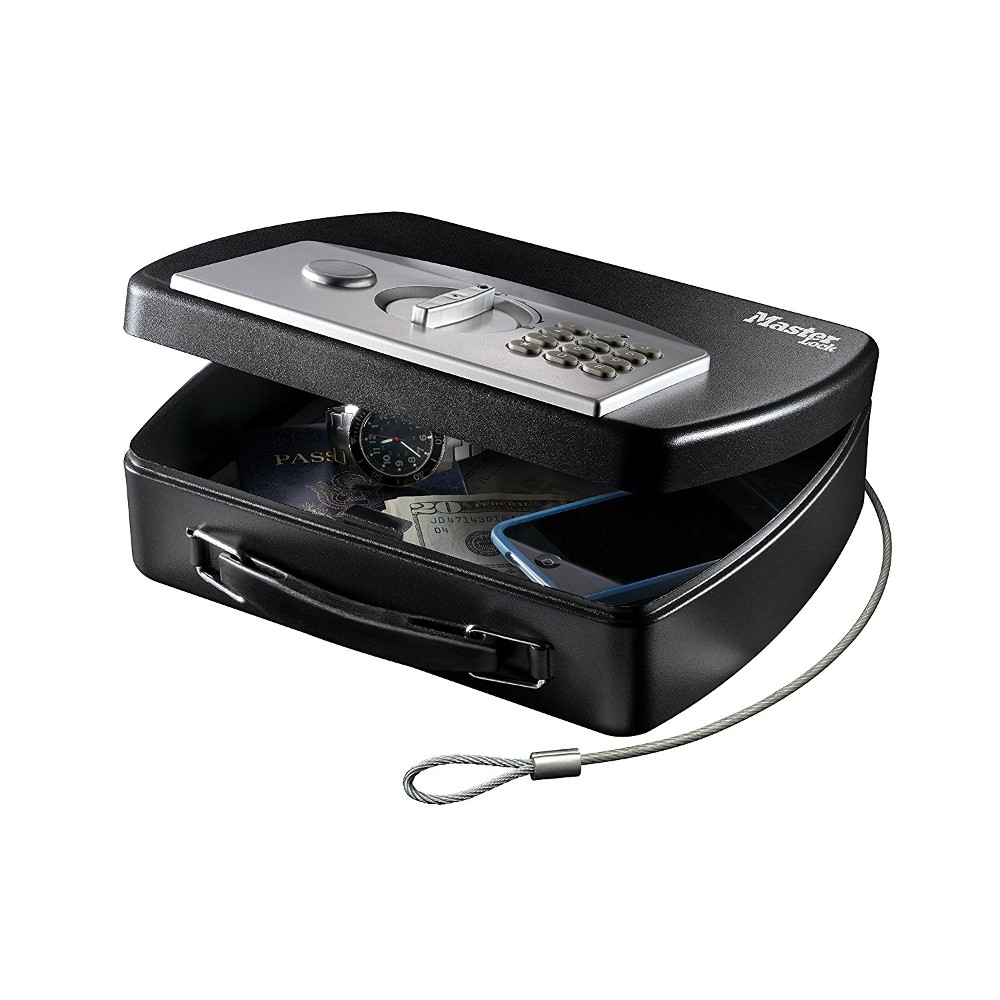 Votre Mini Coffre Nomade À Combinaison Masterlock P005ceurblkhro