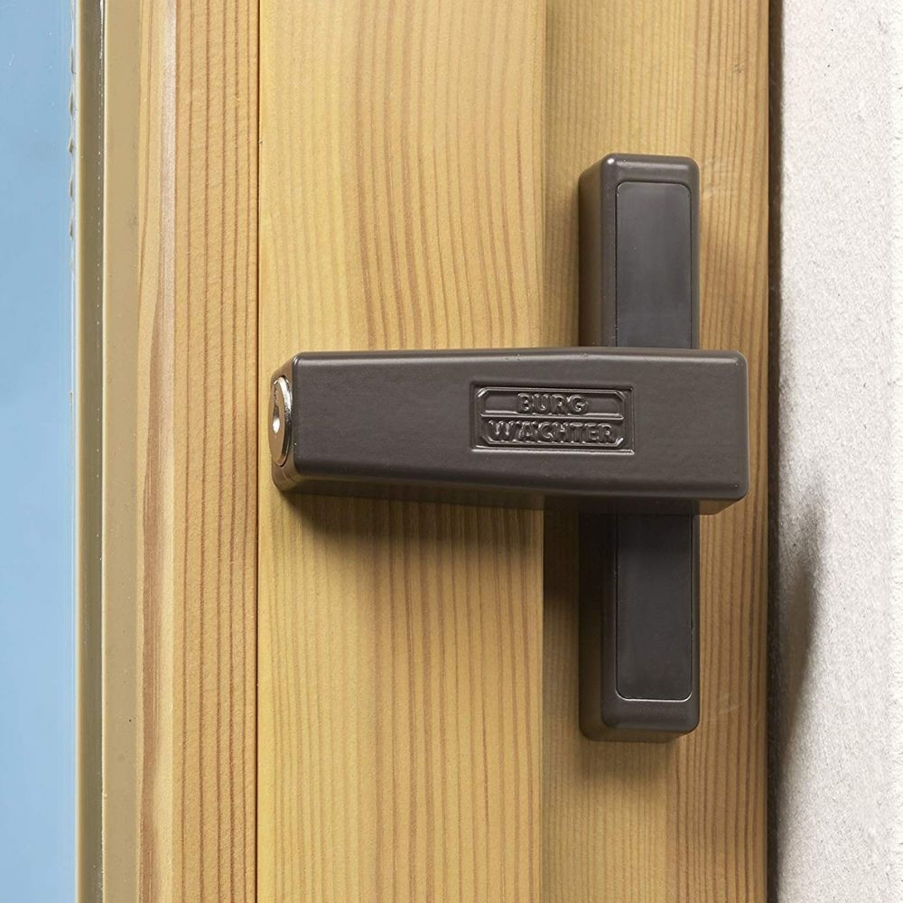 BURG-WÄCHTER Fenstersicherung WinSafe WS 1 BR SB, in braun