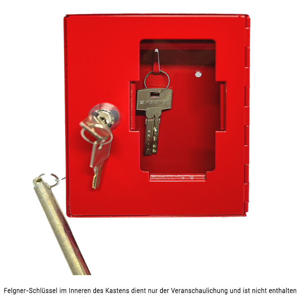 FELGNER Schlüsselkasten Schlüsselbox TS 1021 mit Glasscheibe - 1
