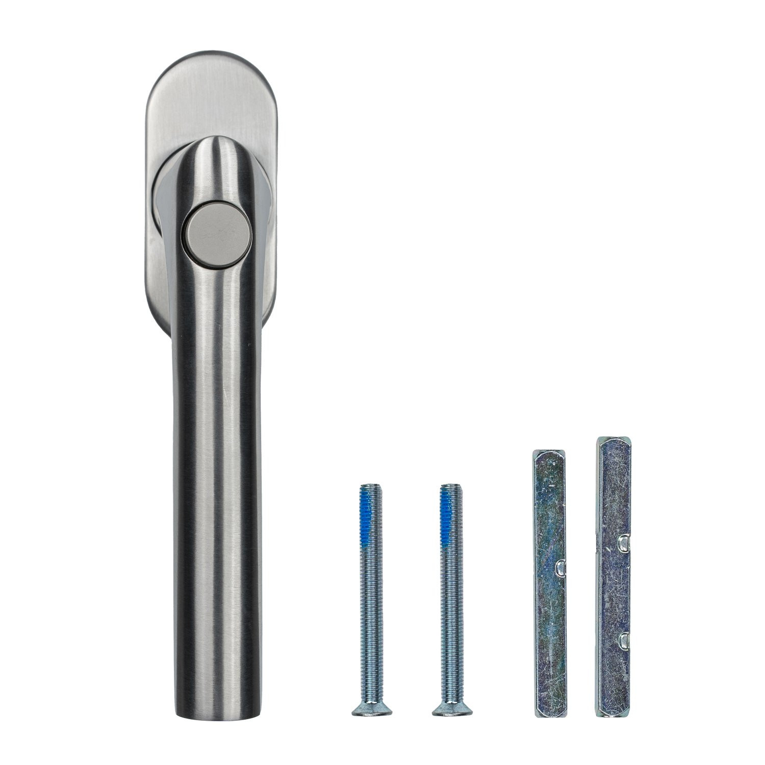 FELGNER Fenstergriff Como Edelstahl - T-Form Mit Sicherungsfunktion Für Fenster