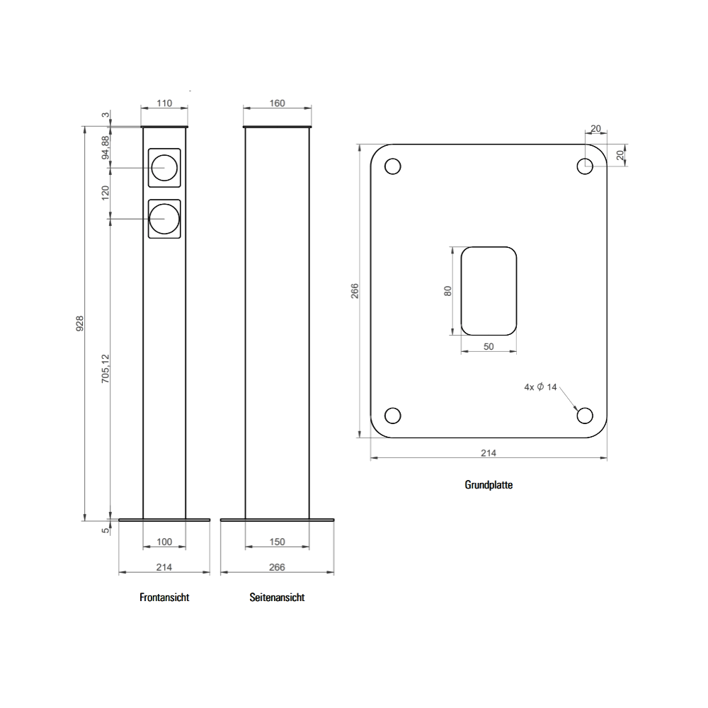 Kruse PollerSafe PZ aus Edelstahl - Rohrtresore - Tresore ...