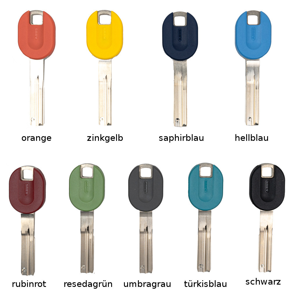 ABUS Bravus 2000 Doppelzylinder 45/50mm - Profilzylinder Mit Kopierschutz