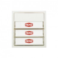 RENZ Tastenmodul mit 3 Klingeltaster