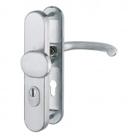 HOPPE Marseille Feuerschutzbeschlag mit Zylinder-Abdeckung