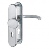 HOPPE Marseille Feuerschutzbeschlag ohne Zylinder-Abdeckung