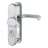 HOPPE Paris Feuerschutzbeschlag mit Zylinder-Abdeckung