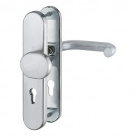 HOPPE Paris Feuerschutzbeschlag ohne Zylinder-Abdeckung