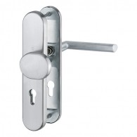 HOPPE Stockholm Feuerschutzbeschlag ohne Zylinder-Abdeckung