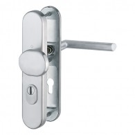 HOPPE Stockholm Feuerschutzbeschlag mit Zylinder-Abdeckung