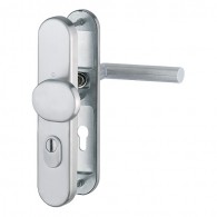 HOPPE Amsterdam Feuerschutzbeschlag mit Zylinder-Abdeckung