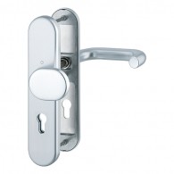 HOPPE Paris Feuerschutzbeschlag ohne Zylinder-Abdeckung