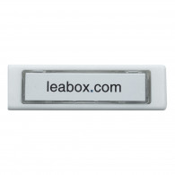 leabox Klingeltaster weiß