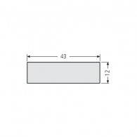RENZ Lippert Kunststoff-Namenschildeinlage
