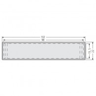 RENZ Sichtglas mit Haltekeilen