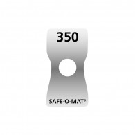 SAG äußeres Schild für Schranktür - mit individueller Nummer