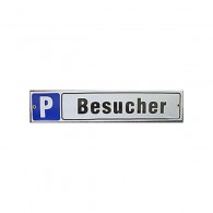 Münder-Email Schild - Besucherparkplatz