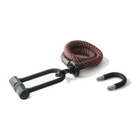 tex-lock Fahrradschloss eyelet - chateau red - 80 cm