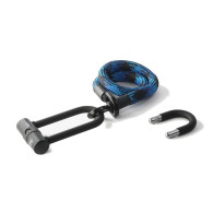 tex-lock Fahrradschloss eyelet - morpho blue - 80 cm