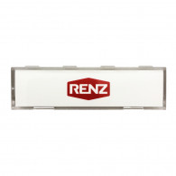 RENZ Namensschildabdeckung mit Namensschildeinlage 97-9-82146