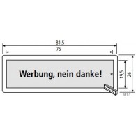 RENZ RSA2 Namensschild