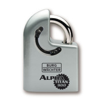 Burg Wächter Vorhangschloss 900 Alpha Titan