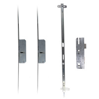 Set - Reparatur Stulp-Garnitur RSG RS 1300 (F 24 mm) mit KFV Reparaturschloss 8250 (55 mm)