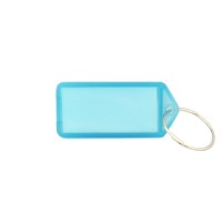 Reiher Schlüsselanhänger mit Ring türkis