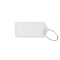 Reiher Schlüsselanhänger mit Ring transparent