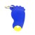 Schlüsselanhänger Fuß mit Schlüsselring blau