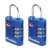Master Lock 2er TSA Zahlen-Vorhangschloss Set 4686EURT