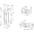 DORCAS elektrischer Türöffner D-99.2/ND/FLEX Zeichnung