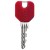 EVVA EPS Schlüssel mit Designreide rot