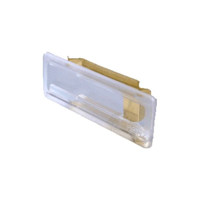 RENZ Namensschild - 65 x 22 mm mit Feder