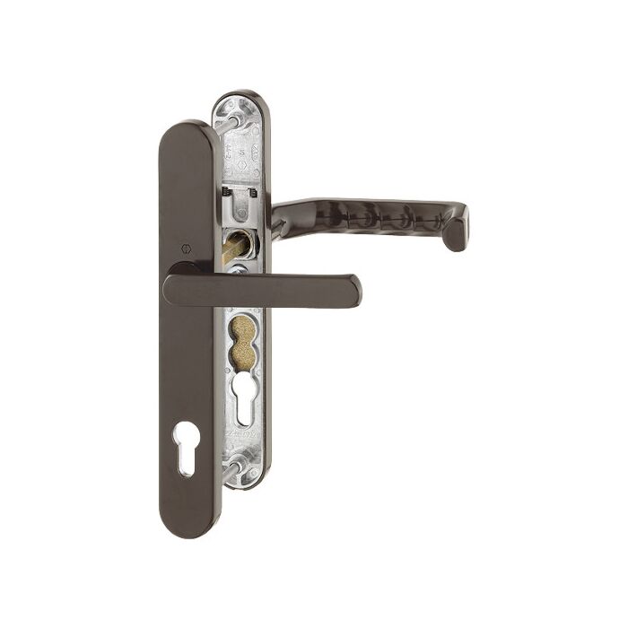 F8707 Aluminium dunkelbraun seidenglänzend beschichtet