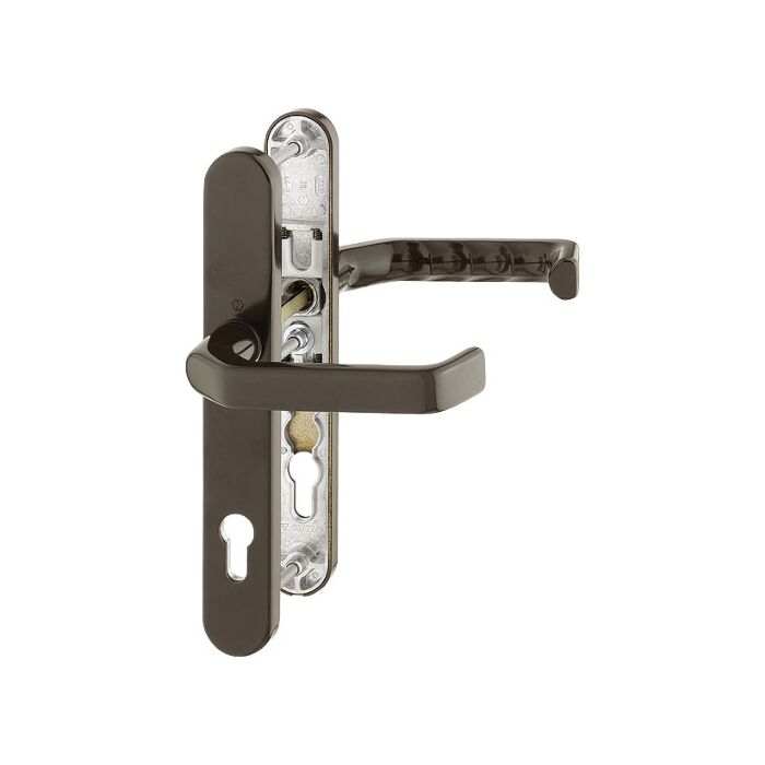 F8707 Aluminium dunkelbraun seidenglänzend beschichtet