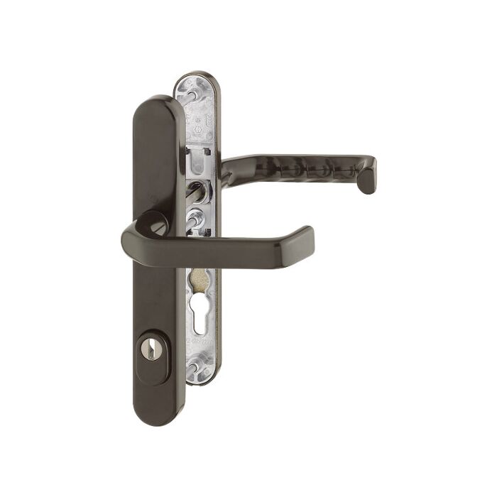 F8707 Aluminium dunkelbraun seidenglänzend beschichtet