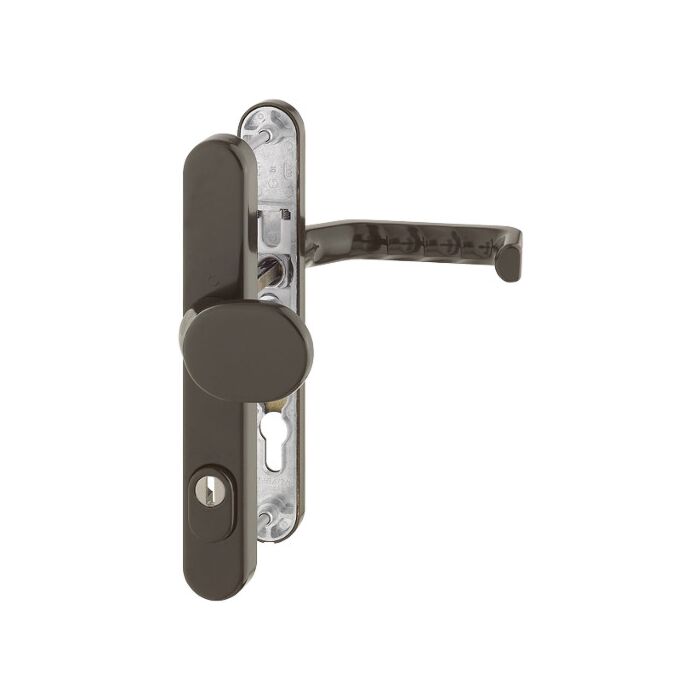 F8707 Aluminium dunkelbraun seidenglänzend beschichtet