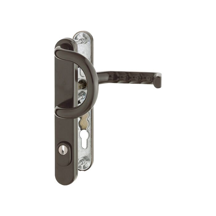 F8707 Aluminium dunkelbraun seidenglänzend beschichtet