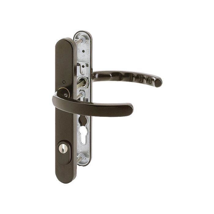 F8707 Aluminium dunkelbraun seidenglänzend beschichtet
