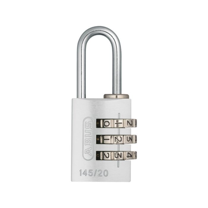 ABUS Aluminium Zahlenschloss 145/20 in silber
