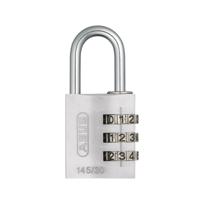 ABUS Aluminium Zahlenschloss 145/30 in silber