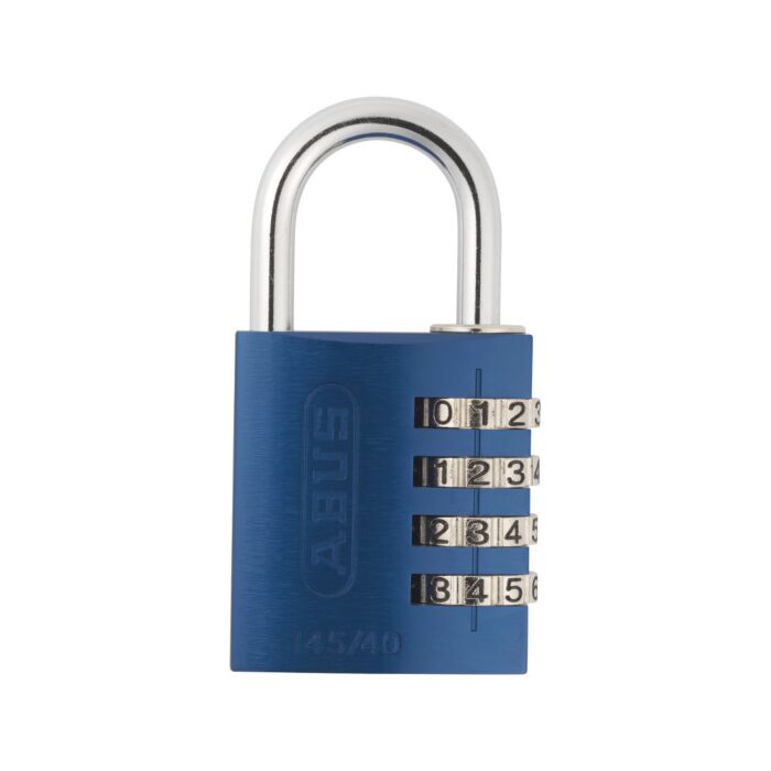 ABUS Aluminium Zahlenschloss 145/40 in blau