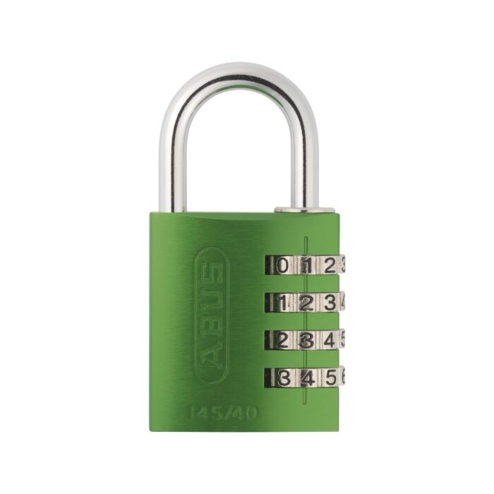ABUS Aluminium Zahlenschloss 145/40 in grün
