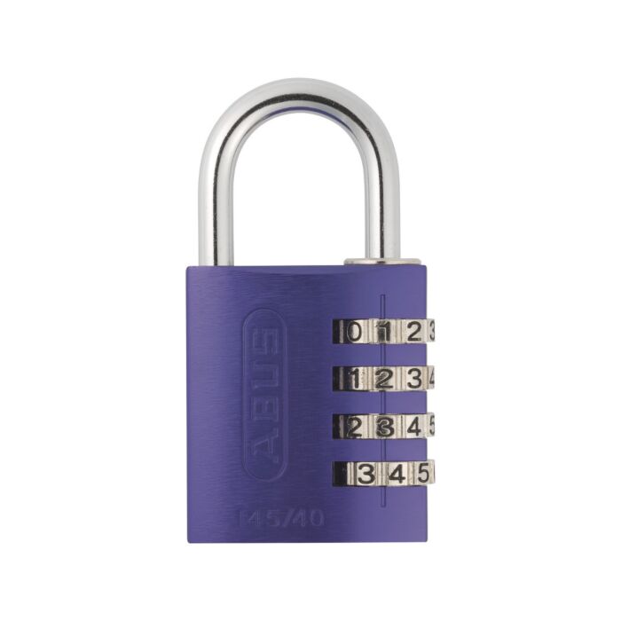 ABUS Aluminium Zahlenschloss 145/40 in lila