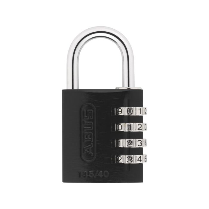 ABUS Aluminium Zahlenschloss 145/40 in schwarz