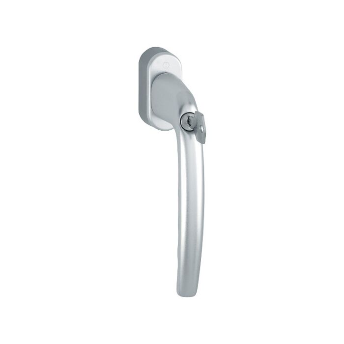 HOPPE Atlanta abschließbarer Parallel-Schiebe-/Kipptürgriff - F1 Aluminium Natur