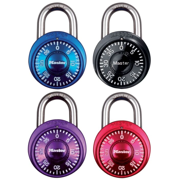 Master Lock Drehzahlen-Vorhangschloss Locker 1533