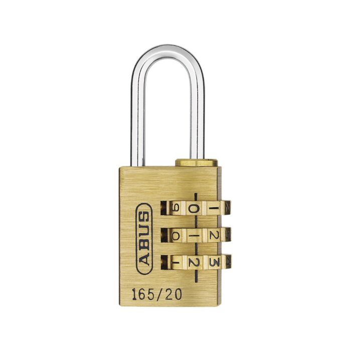 ABUS Messing Zahlenschloss 165/20