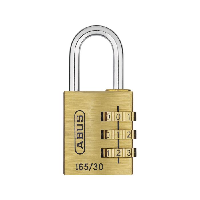 ABUS Messing Zahlenschloss 165/30